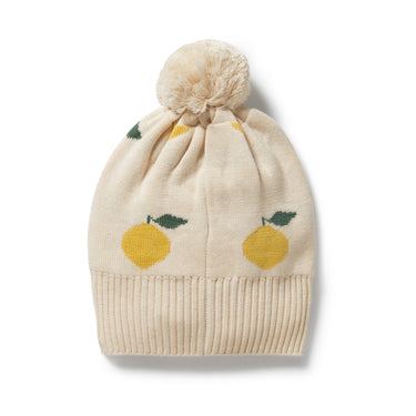 Wilson & Frenchy - Lemony Organic Knitted Jacquard Hat